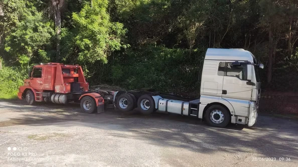 Guincho pronto para nova chamada